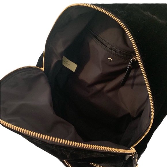 Kate Spade Velvet Sammi Backpack - Picture 6 of 10
